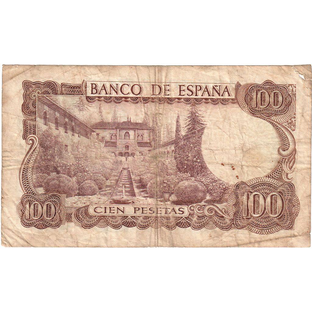 Spanje, 100 Pesetas, 1970-11-17, B