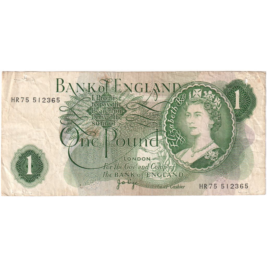 Great Britain, 1 Pound, VF(20-25)