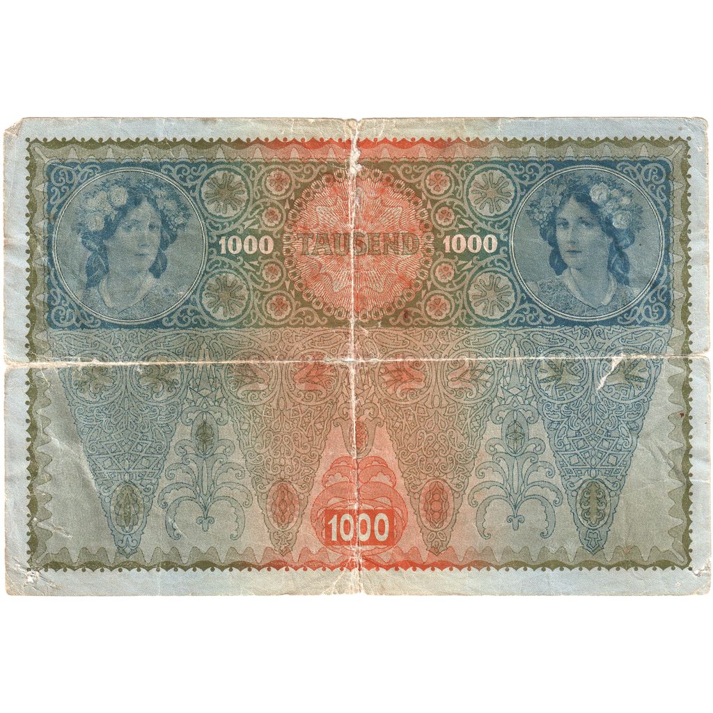 Autriche, 1000 Kronen, old date 1902-02-01, TB
