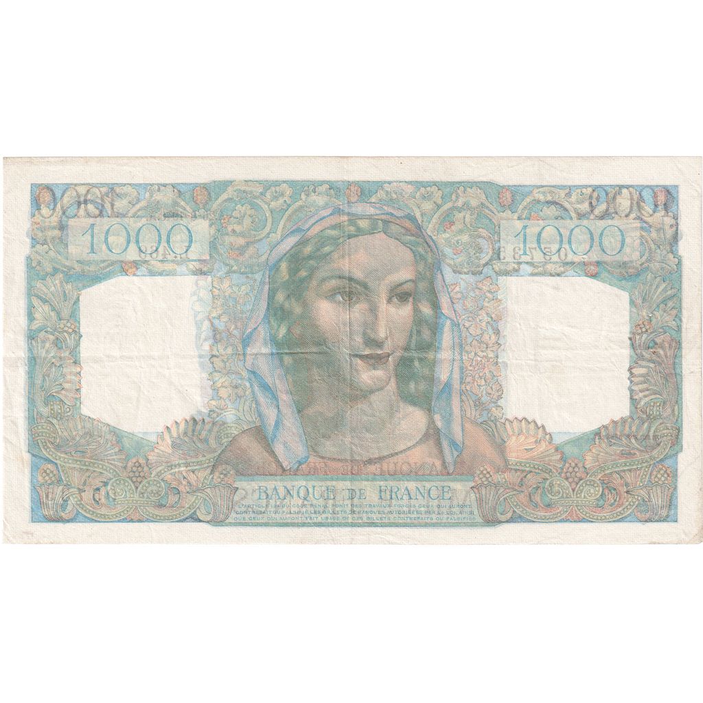 France, 1000 Francs, Minerve et Hercule, 1948-08-26, L.469, TTB