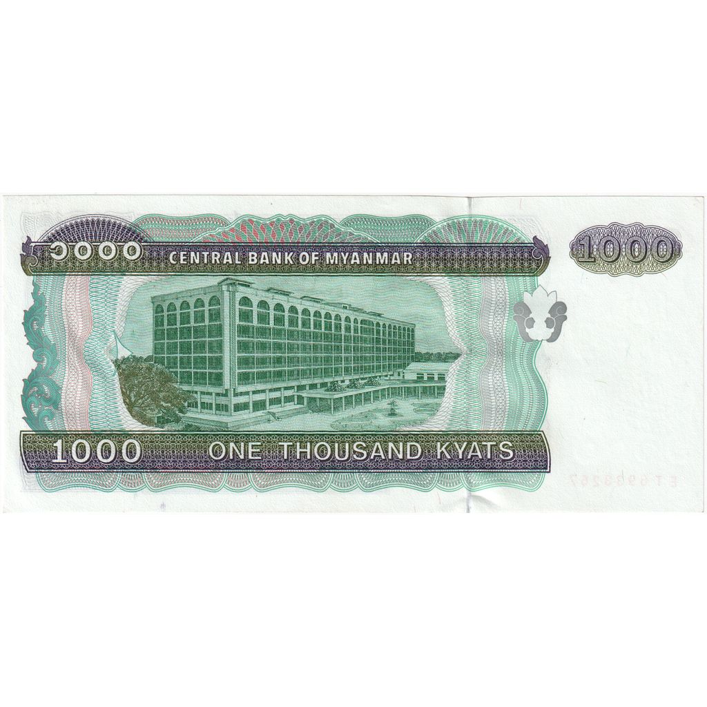 Myanmar, 1000 Kyats, UNC(65-70)