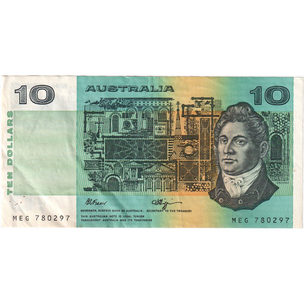 Australia, 10 Dollars, MBC