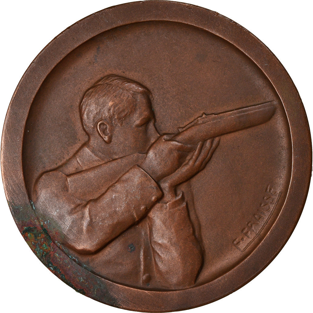 France, Médaille, Concours de Tir, Sports & leisure, Fraisse, TB, Bronze