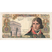France, 100 Nouveaux Francs, Bonaparte, 1962-12-06, F200, VF(30-35)