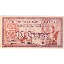French Indochina, 10 Cents, Undated (1939), UNC 63