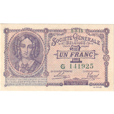 Bélgica, 1 Franc, 1915-03-16, SC+