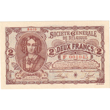 Belgium, 2 Francs, 1915-04-08, UNC(65-70)