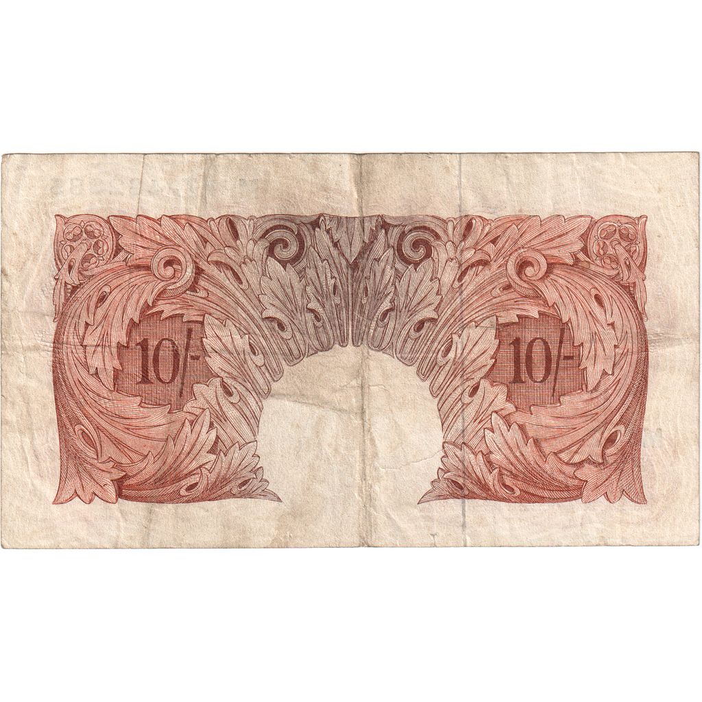 Gran Bretagna, 10 Shillings, Undated (1949-1955), MB