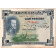 España, 100 Pesetas, 1925-07-01, MBC