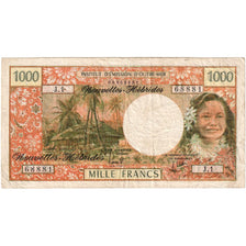 Nieuwe Hebriden, 1000 Francs, TB