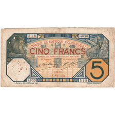 África Ocidental Francesa, 5 Francs, 1929-05-16, F(12-15)