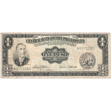 Philippines, 1 Peso, Undated (1951-1970), VF(30-35)