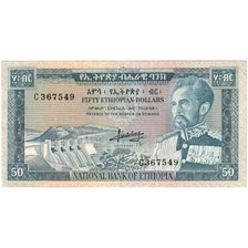 Ethiopia, 50 Dollars, EF(40-45)