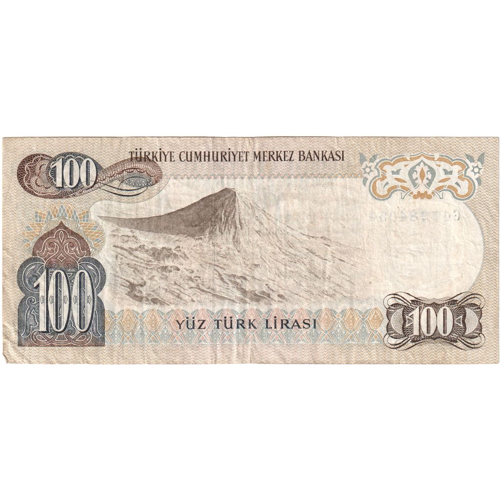 Turquía, 100 Lira, 1970-01-14, EBC