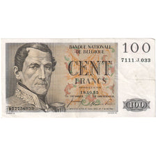 Bélgica, 100 Francs, 1955-10-18, AU(50-53)