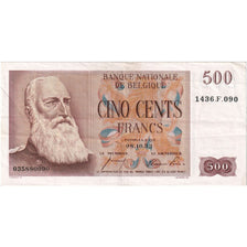 België, 500 Francs, 1953-10-08, TTB