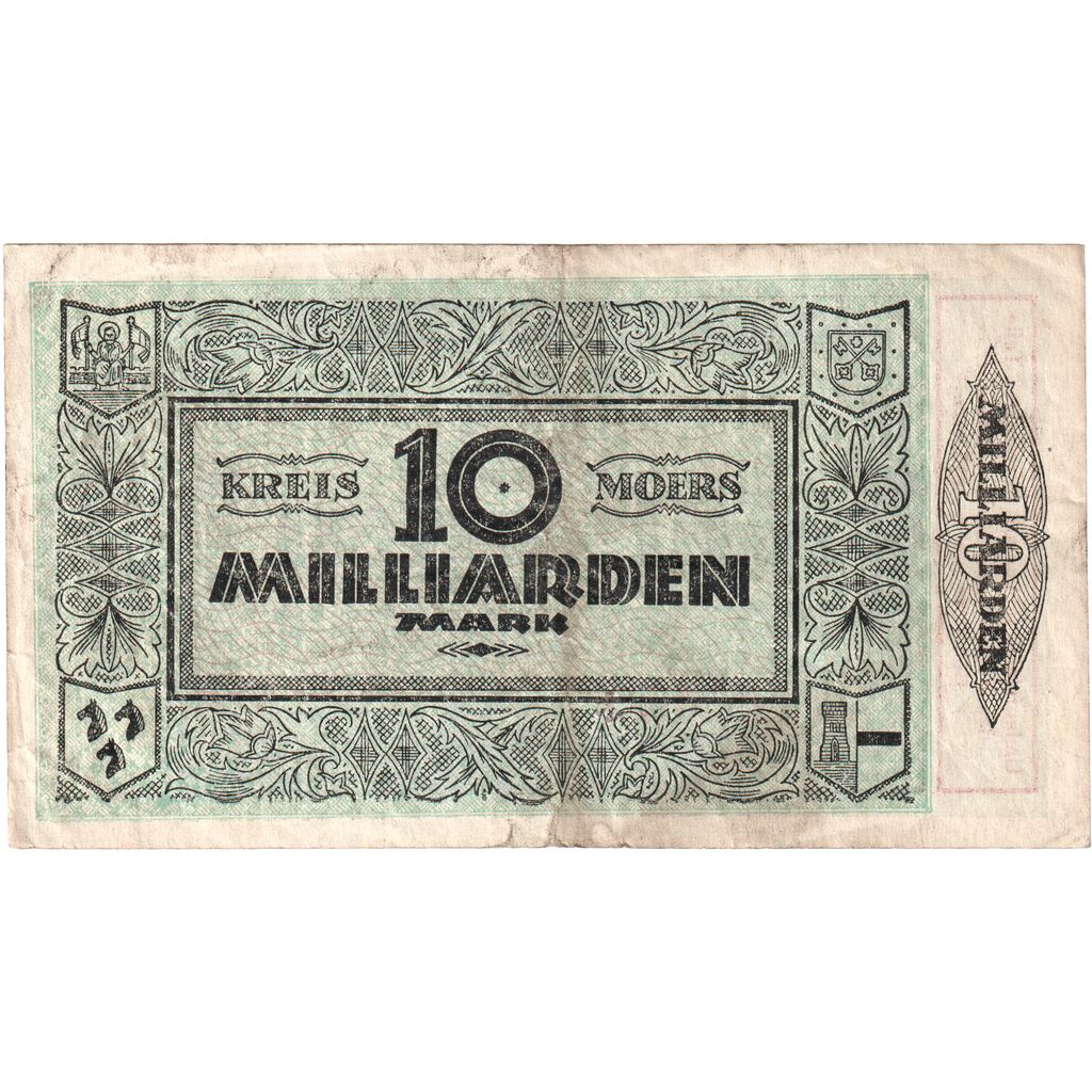 Allemagne, 10 Milliarden Mark, 1923-09-20, TTB