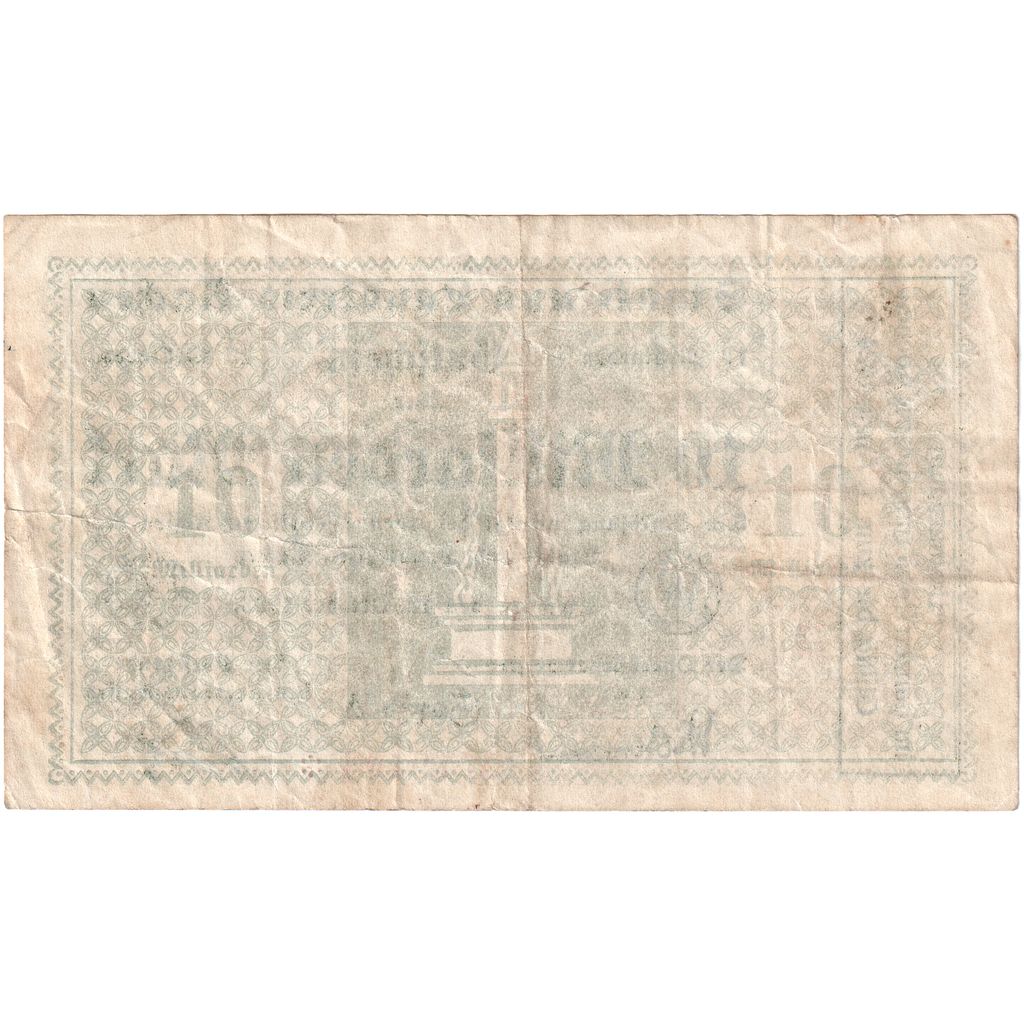 Deutschland, 10 Milliarden Mark, 1923-10-12, S+