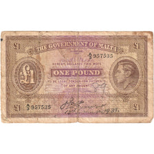 Malta, 1 Pound, 1939-09-13, F(12-15)