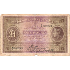Malta, 1 Pound, 1939-09-13, F(12-15)