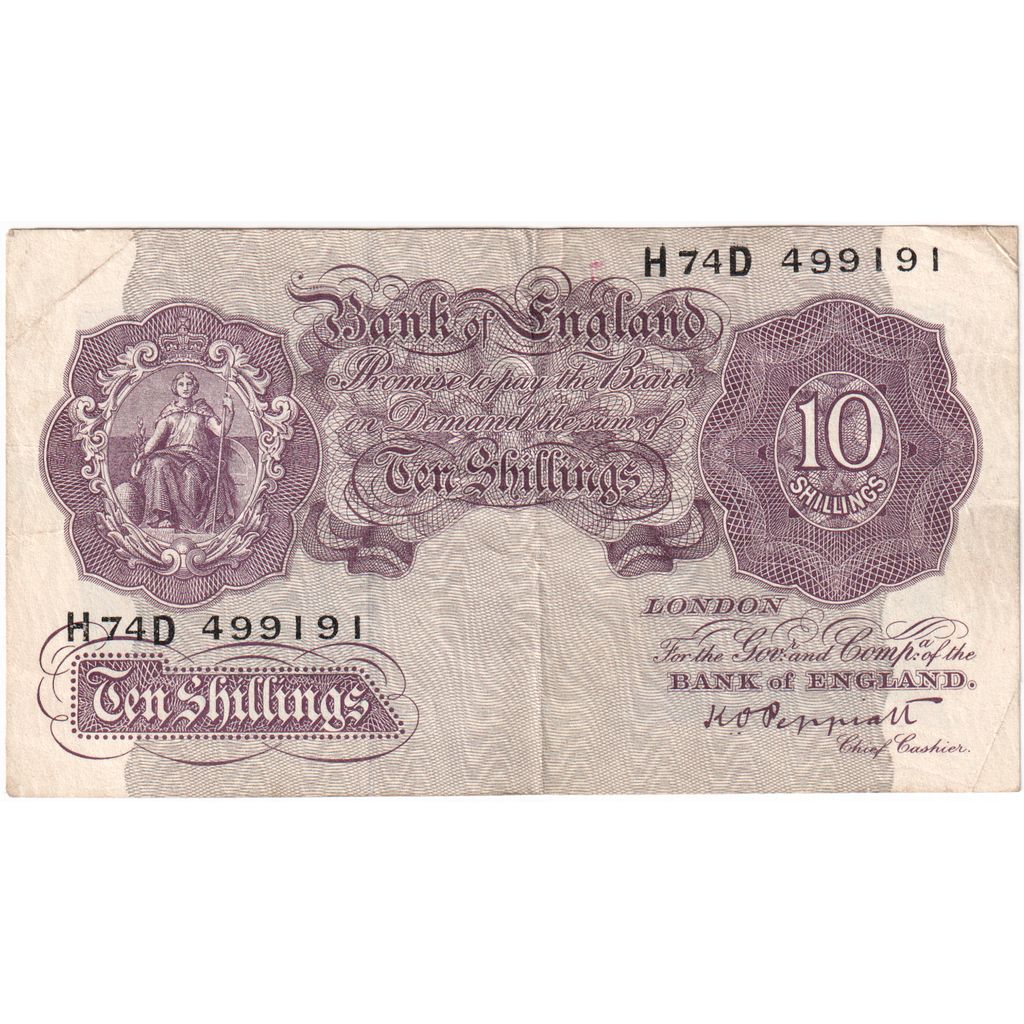 Great Britain, 10 Shillings, EF(40-45)
