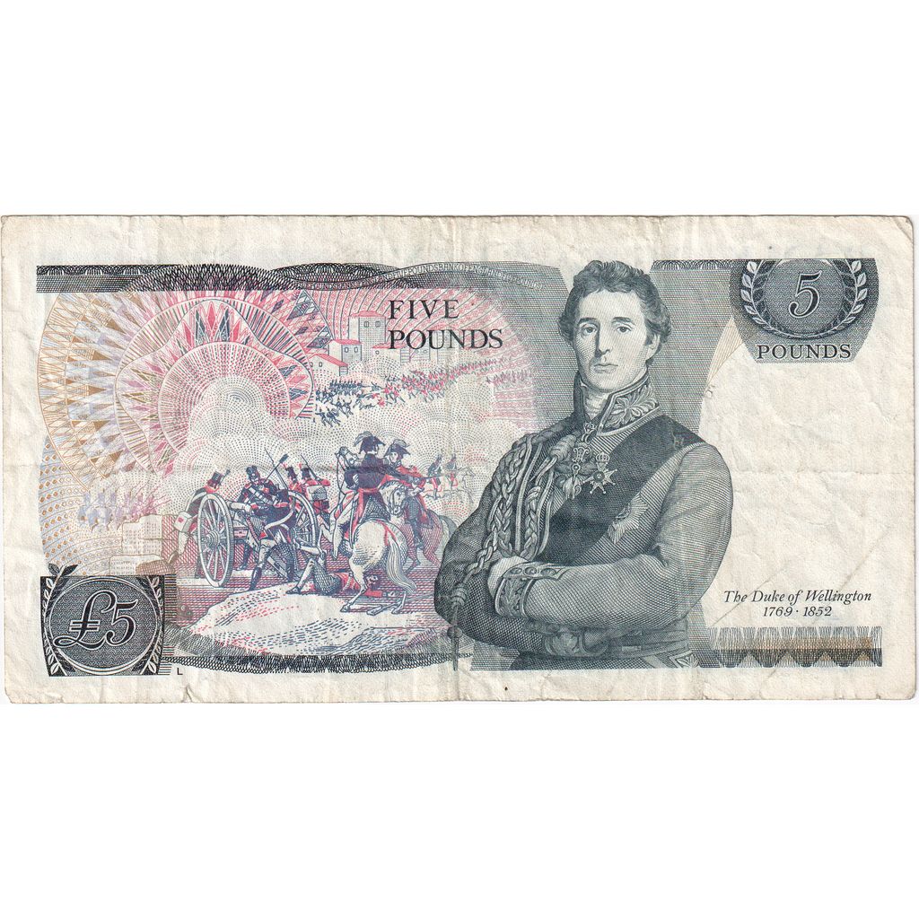 Grande-Bretagne, 5 Pounds, TB+