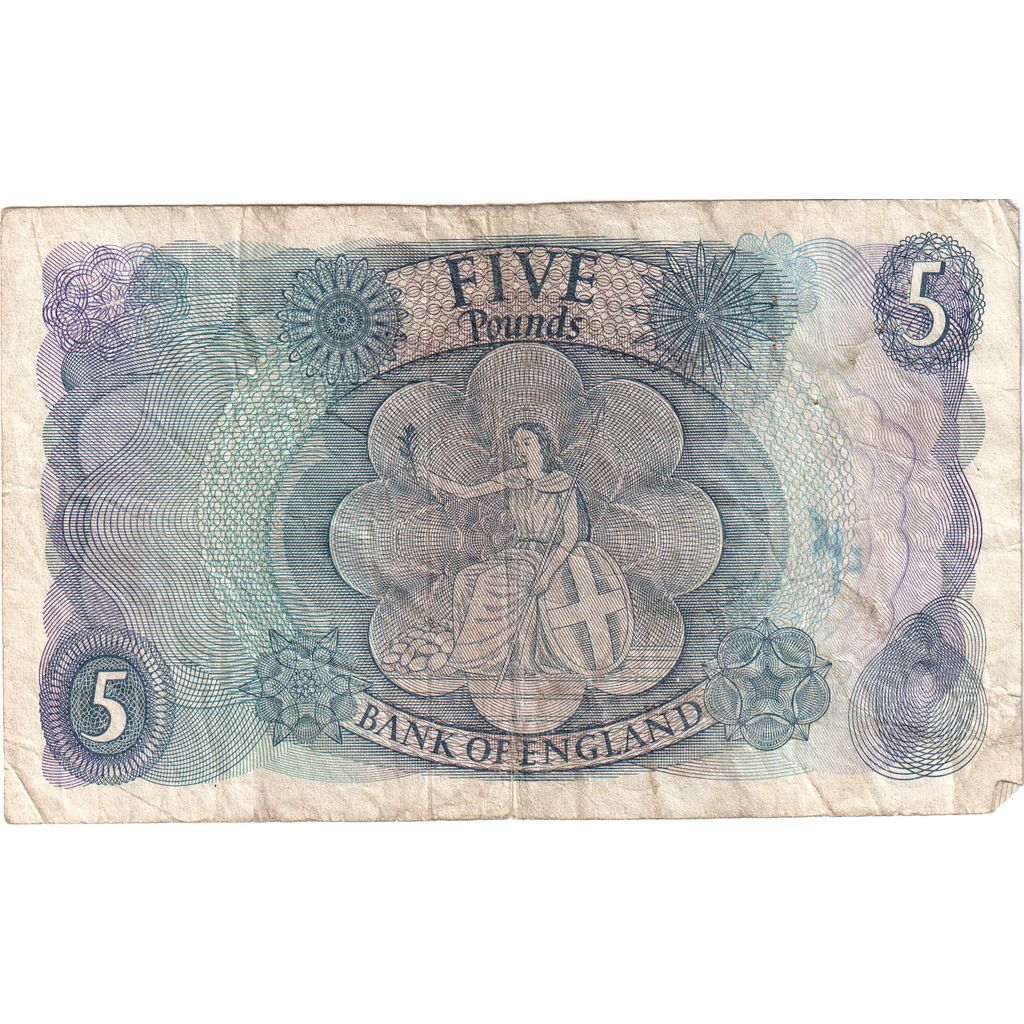 Gran Bretagna, 5 Pounds, MB