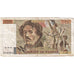 Francia, 100 Francs, Delacroix, 1984, C.85, BC+