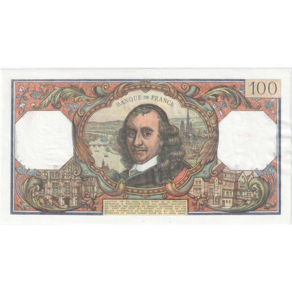 Frankreich, 100 Francs, Corneille, 1976-03-04, E.952, VZ+