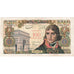 France, 100 Nouveaux Francs on 10,000 Francs, 1955-1959 Overprinted with