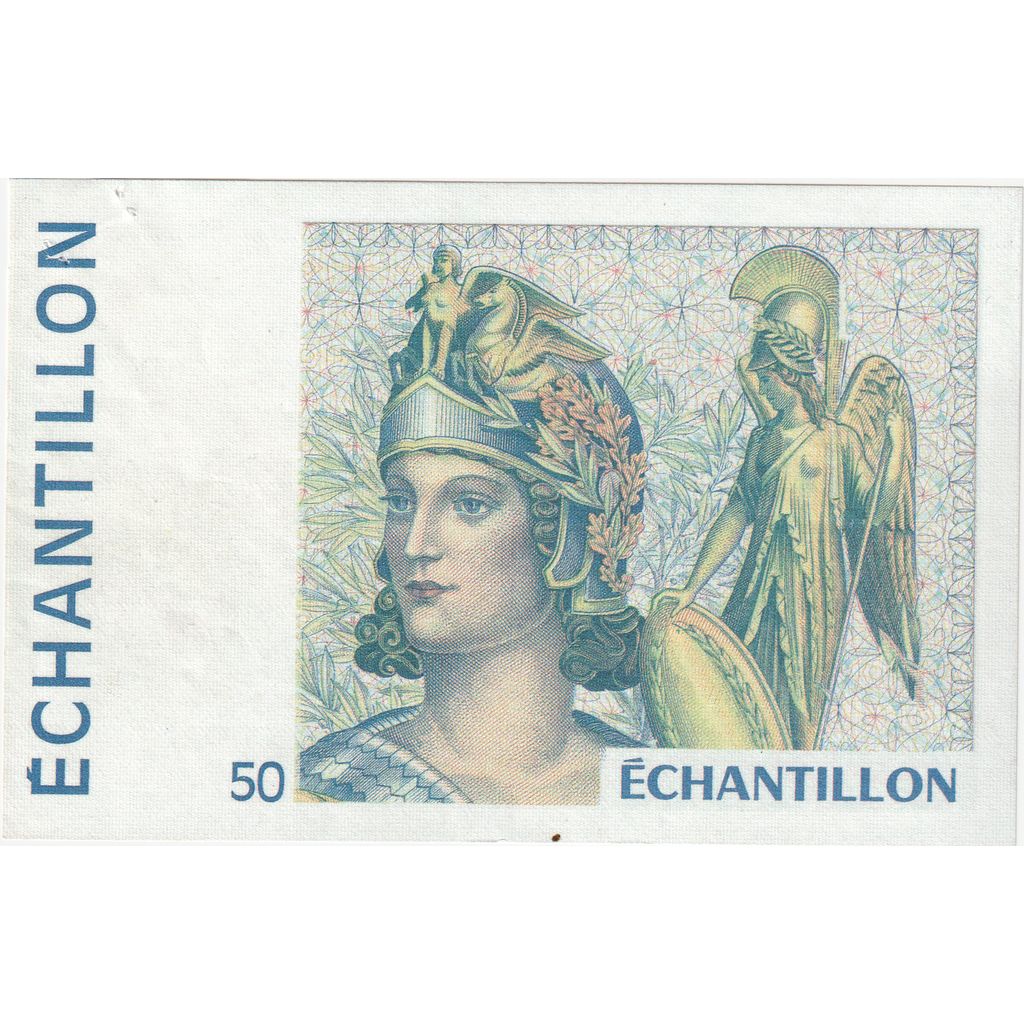 Francja, 50 Francs, échantillon, EF(40-45)