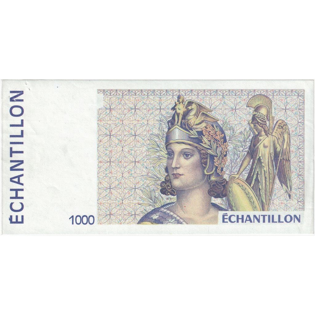 Francja, 1000 Francs, échantillon, EF(40-45)