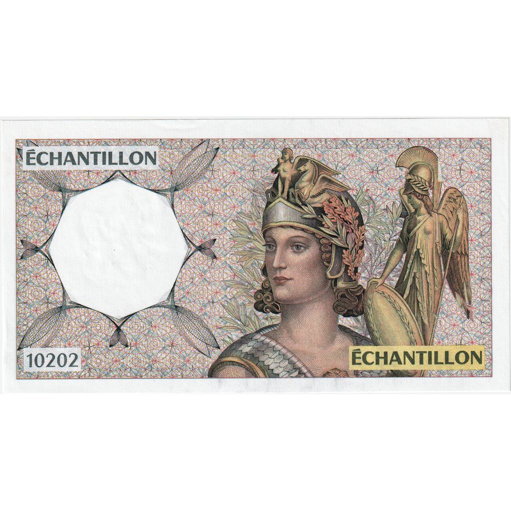 Francja, 200 Francs, 10202, échantillon, UNC(65-70)