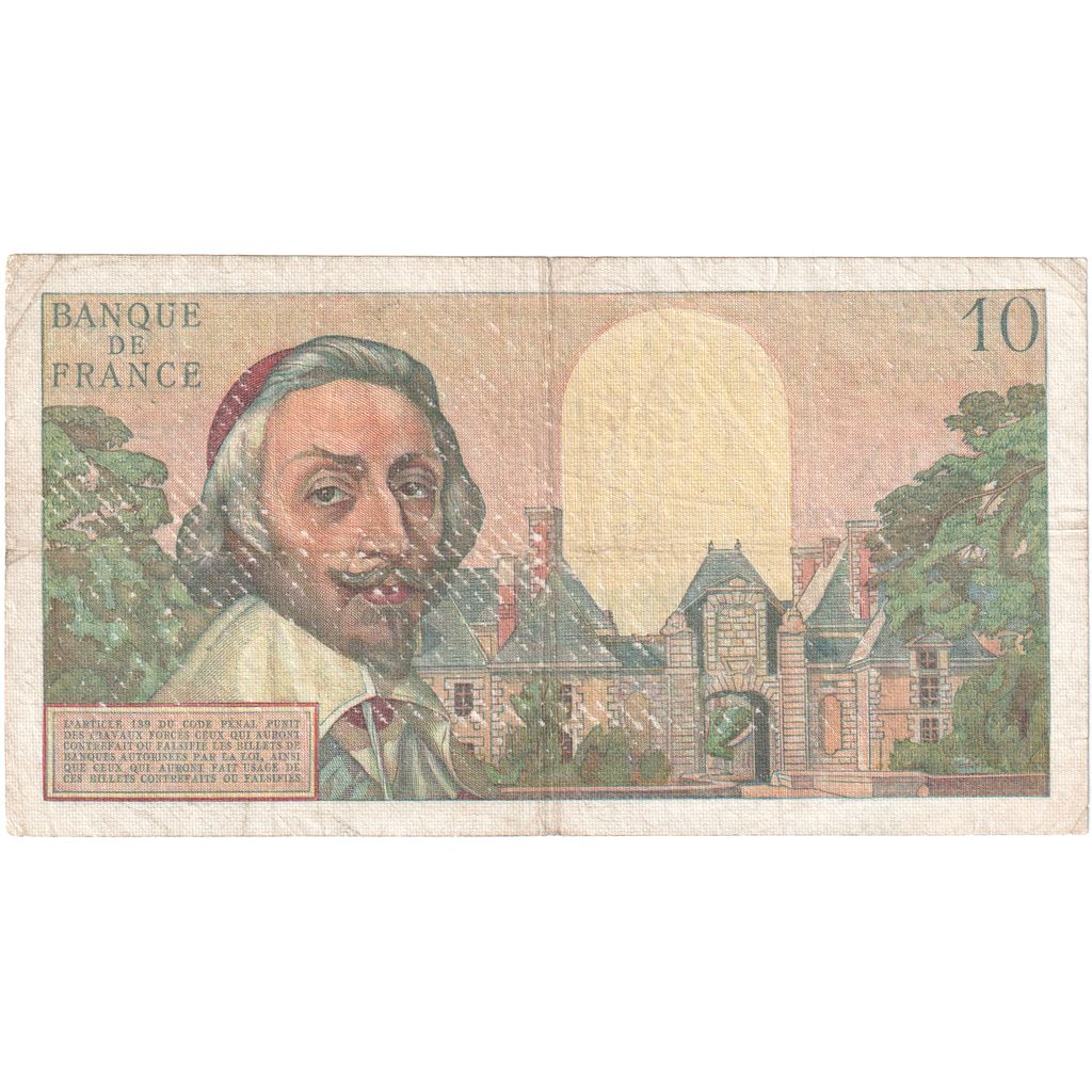 Frankreich, 10 Nouveaux Francs, Richelieu, 1962-07-05, C.233, S