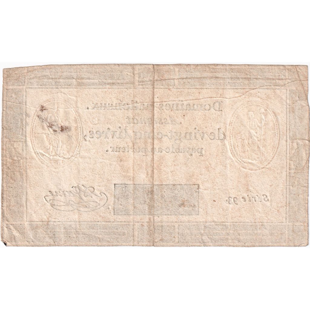 França, 25 Livres, 1793-06-06, SERIE 93, VF(20-25)