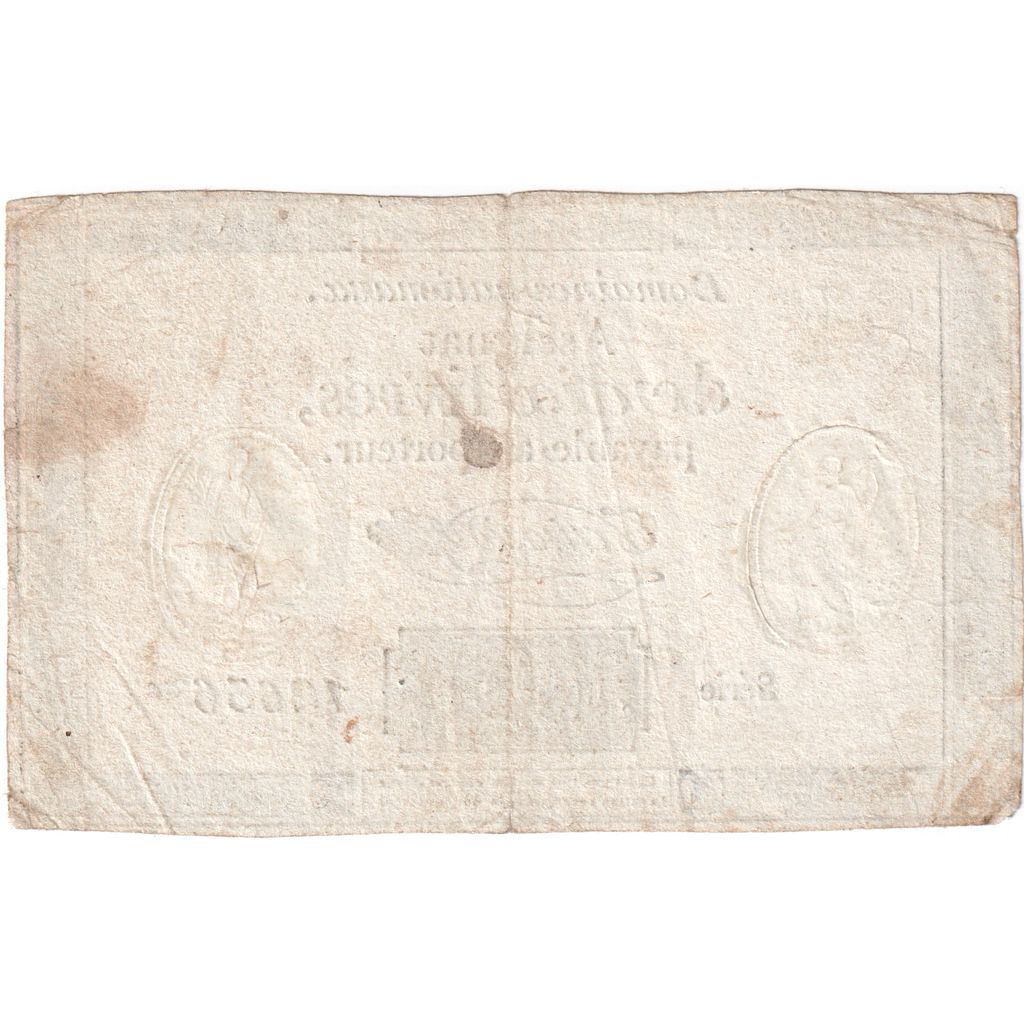 Francia, 10 Livres, 1792-10-24, SERIE 12636, MB+