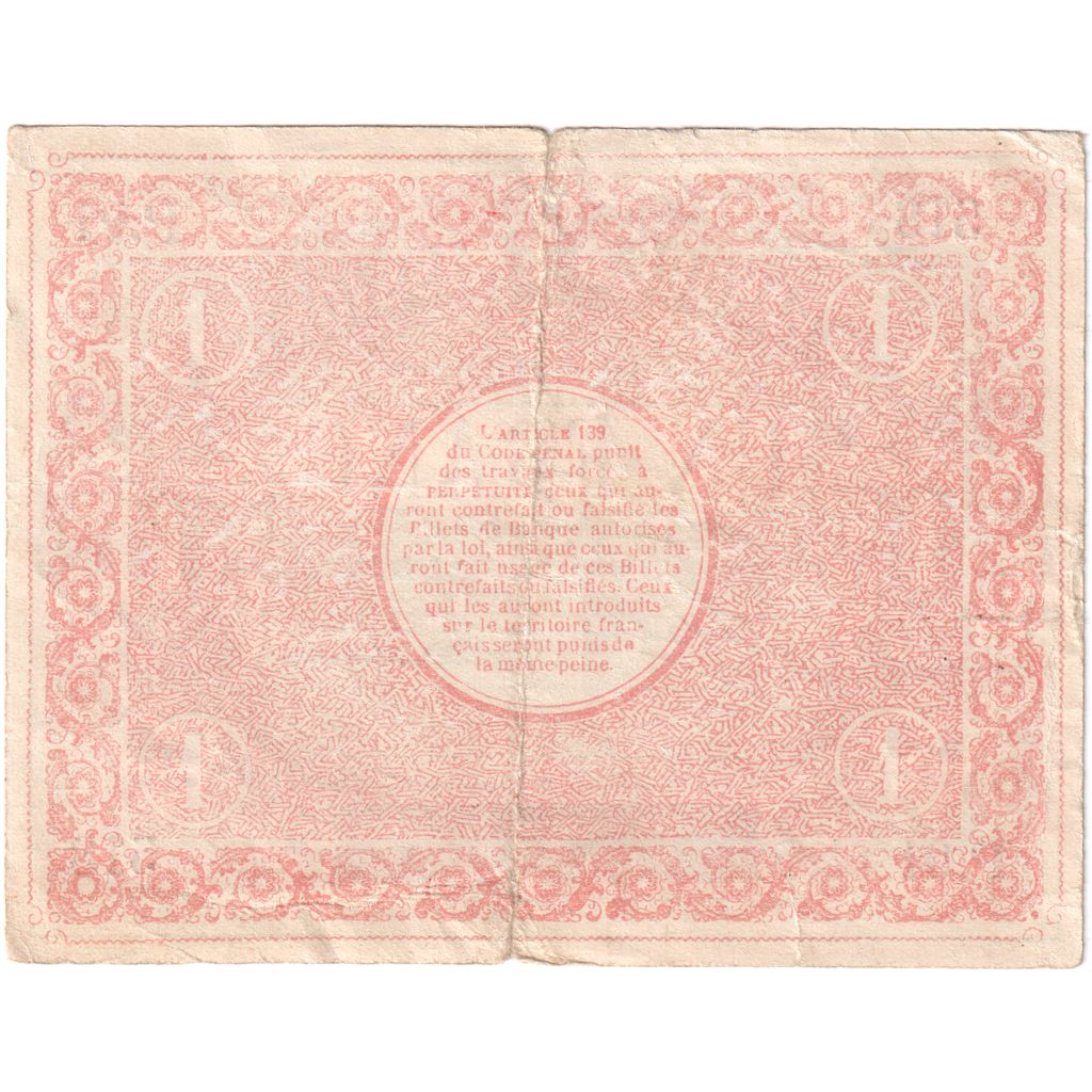 France, 1 Franc, 1915-03-12, P.91 518, TB, Pirot:59-1589