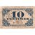 France, Lille, 10 Centimes, 1917-10-31, SERIE C, F(12-15)