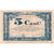 France, Lille, 5 Centimes, 1917-10-31, SERIE C, EF(40-45)