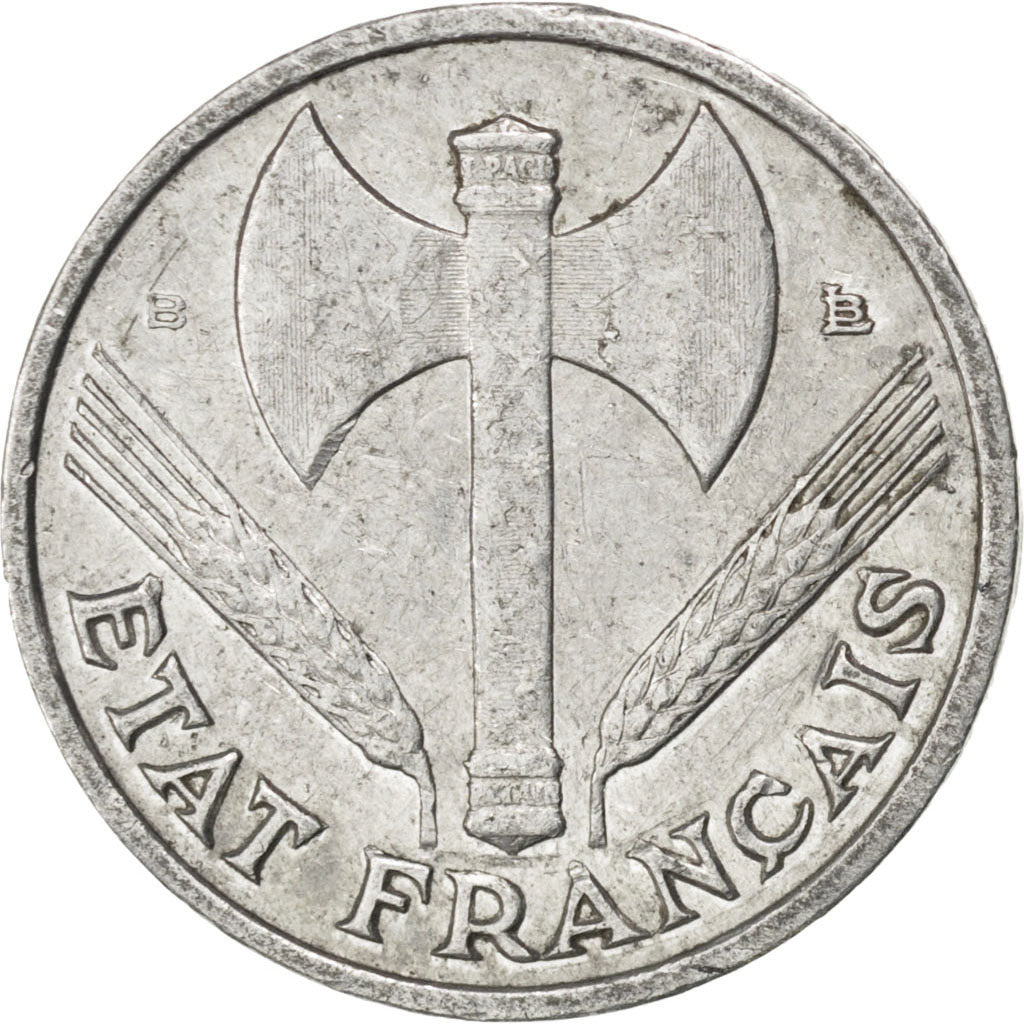 Coin, France, Bazor, 50 Centimes, 1943, EF(40-45), Aluminum, KM:914.1