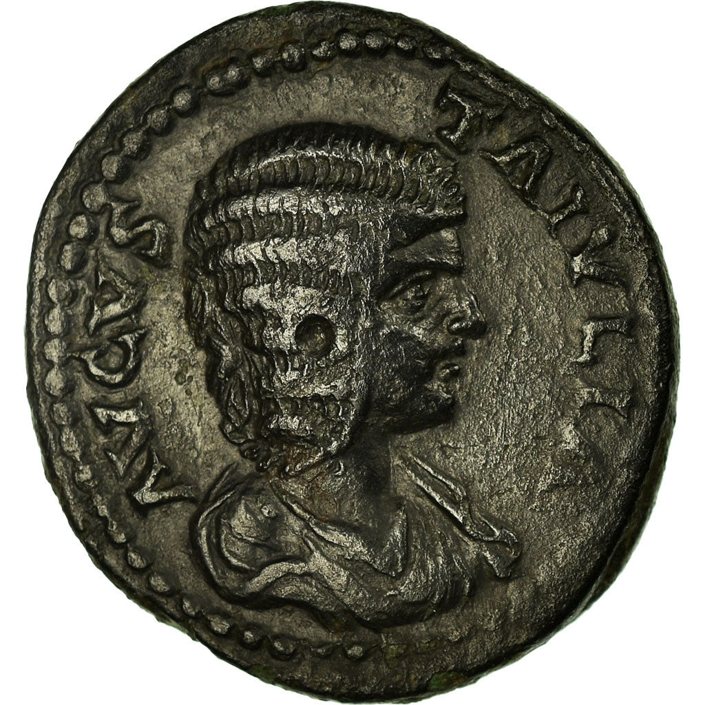 Coin, Julia Domna, Bronze, Stobi, EF(40-45), Bronze, Varbanov:3891