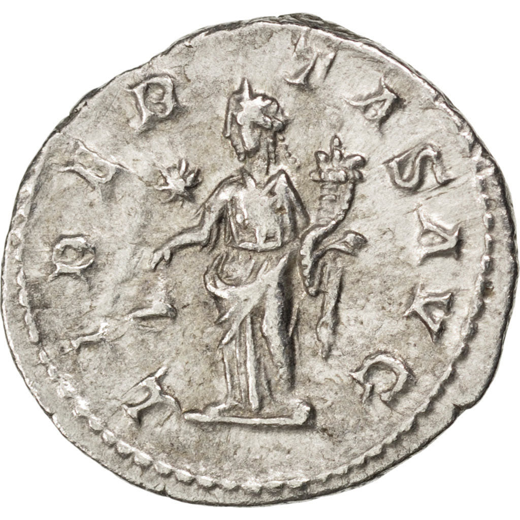 Coin, Elagabalus, Denarius, Roma, EF(40-45), Silver, RIC:107