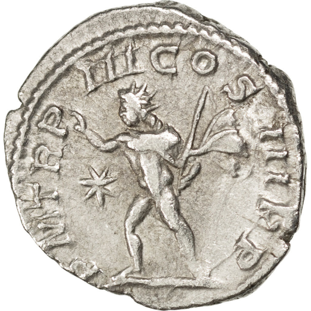 Coin, Elagabalus, Denarius, Roma, AU(50-53), Silver, RIC:28