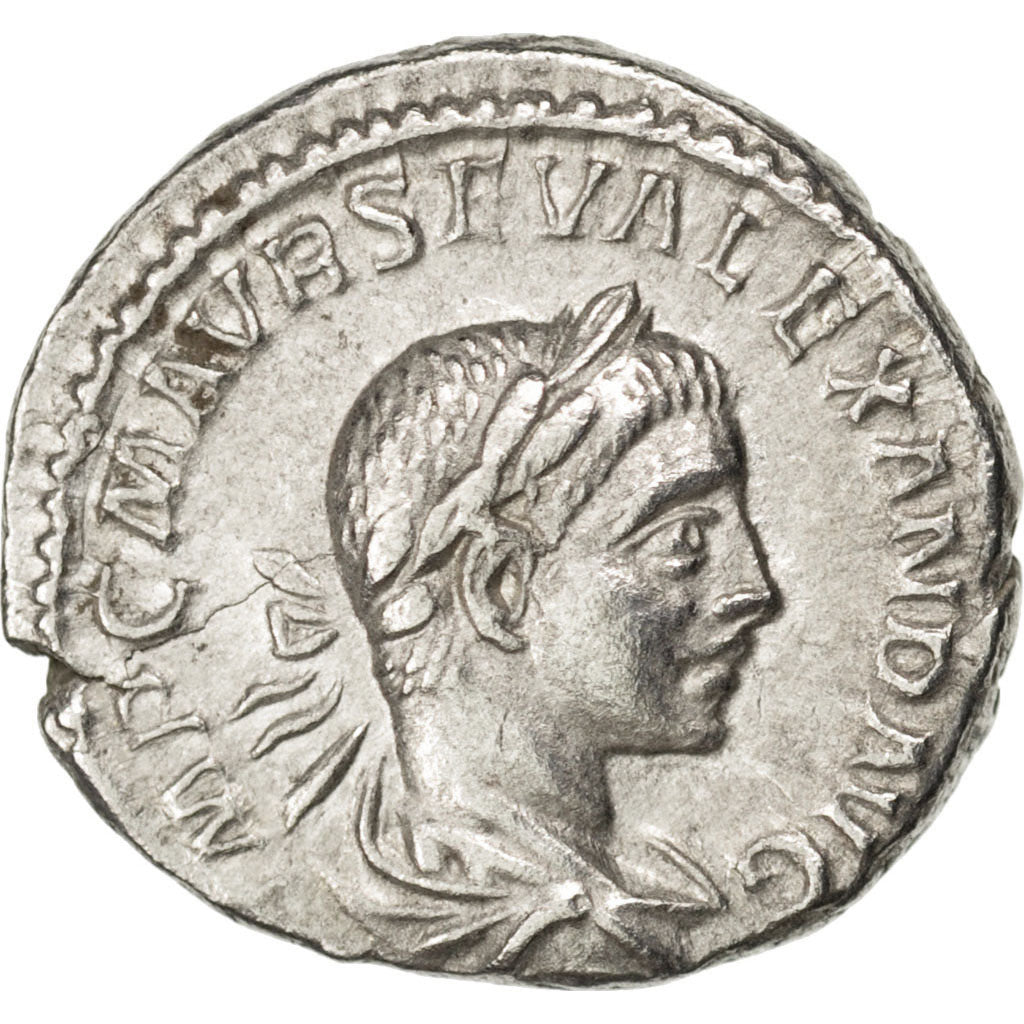 Coin, Severus Alexander, Denarius, Roma, EF(40-45), Silver, RIC:7