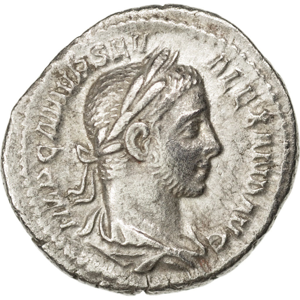 Coin, Severus Alexander, Denarius, Roma, AU(50-53), Silver, RIC:67
