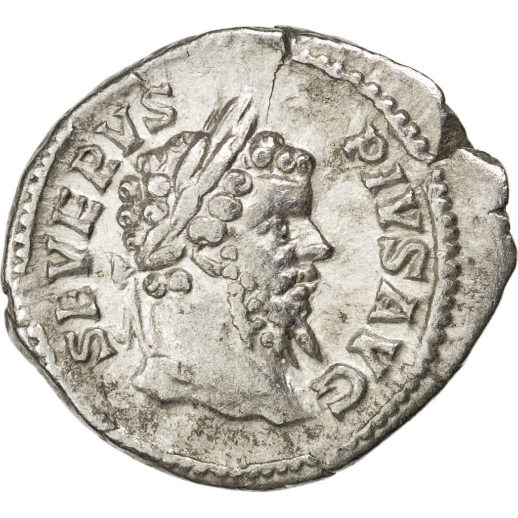Coin, Septimius Severus, Denarius, Roma, EF(40-45), Silver, RIC:200