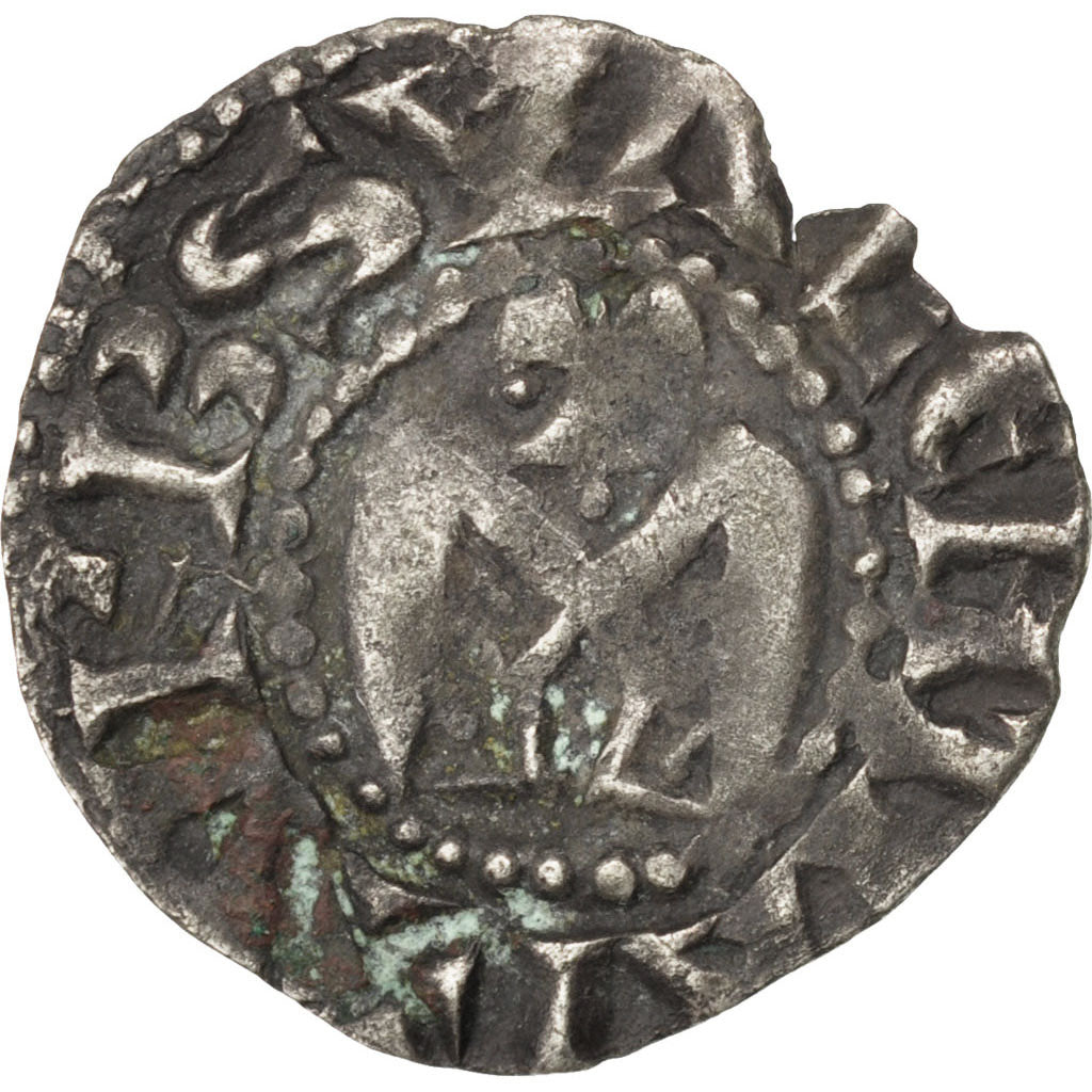 Monnaie, France, Denier, TTB, Argent