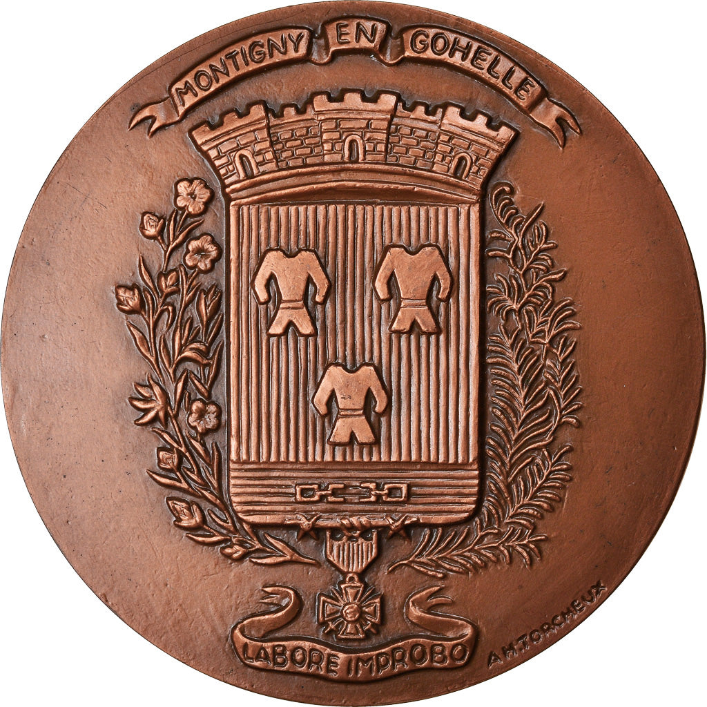 Francia, medaglia, Montigny-en-Gohelle, Pas-de-Calais, Geography, 1982