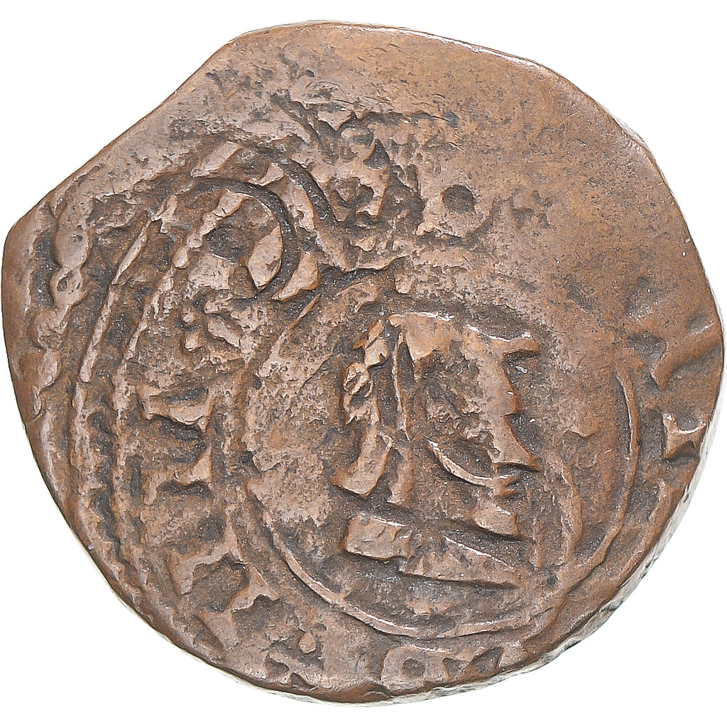 Moneta, Hiszpania, Philip IV, 16 Maravedis, Faux d'Epoque, VF(30-35), Miedź