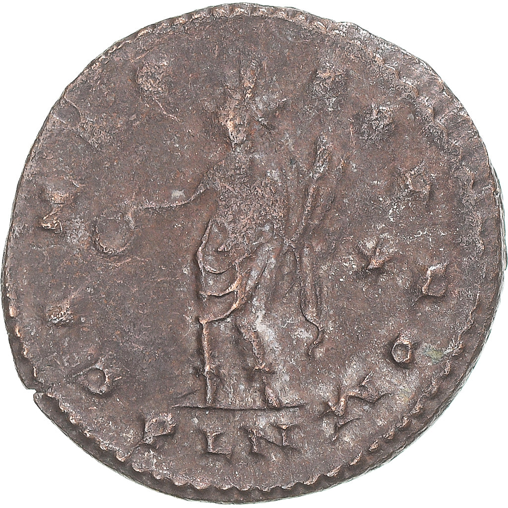 Moneta, Maximinus II, Fraction Æ, 311-312, London, AU(50-53), Brązowy